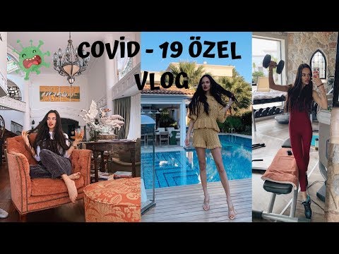 SAKİN OL CHAMP.. EVDEYİM - Vlog 77