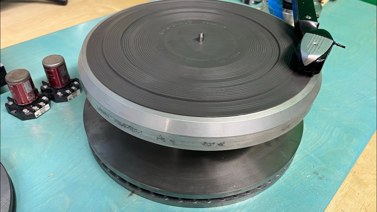 Rek O Kut turntable with Disc Brakes!!! YouTube