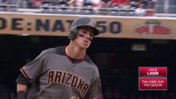 ARI@WSH: Lamb belts a solo smash into the bullpen