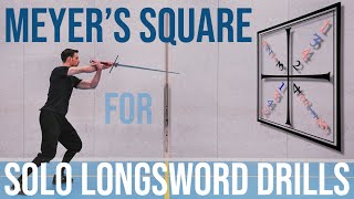 Solo Longsword:  Meyer's Square for solo drills