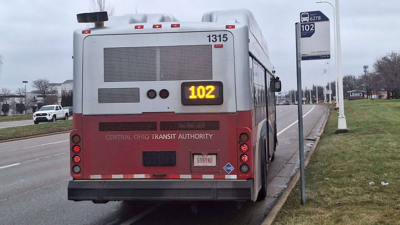 COTA || 2013 Gillig LF CNG '40 || #1315 || 102 Polaris Pkway/N High || The Ride