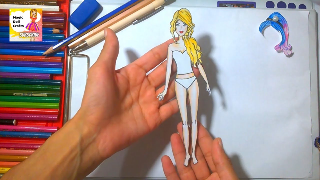 How to draw a beautiful barbie doll|| Beautiful dress drawing easy | Dress drawing  easy, Dress drawing, Beautiful barbie dolls