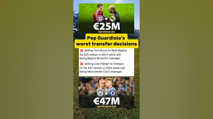 Pep Guardiola's worst transfer decisions... #football #soccer