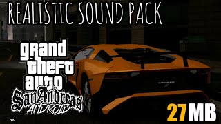 Realistic Sound Pack For Gta San Andreas Android