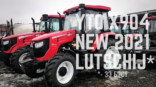 Обзор YTO X904 - трактор года 2021 года