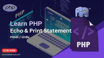 Learn Echo & Print Statement in PHP: Complete PHP Course for Beginners in 2024 | Urdu/Hindi