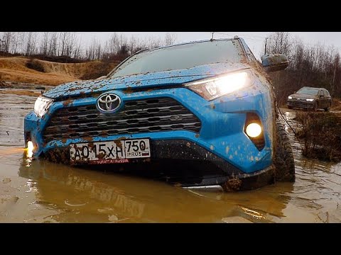 ЖЕНСКИЙ OFF-ROAD. Новый VW TIGUAN против TOYOTA RAV4