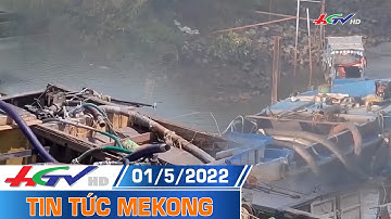 Cận cảnh "Binh đoàn hút cát trộ..m" trên sông Tiền