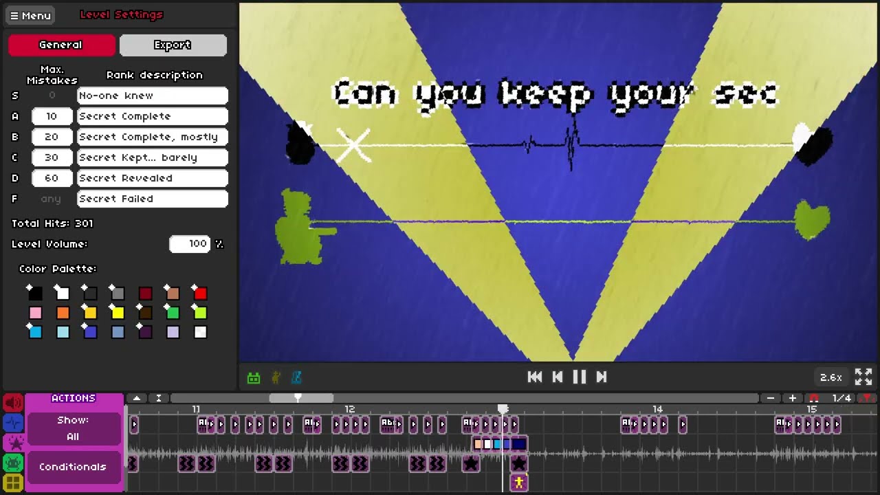 Rhythm Doctor - Can You Keep Your Secret by Gideon ft. Grymm (December 2023 Version)