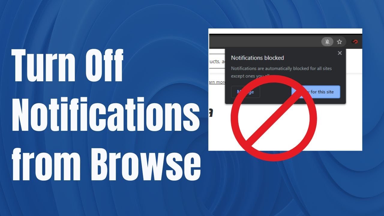 Computer Browser Notification How to Turn Off Notifications from Browser (Chrome, Firefox, Edge ...