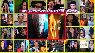 【海外の反応】Jujutsu Kaisen Season 2 Trailer 3 FULL REACTION [呪術廻戦 第2期 PV第3弾の反応] リアクション