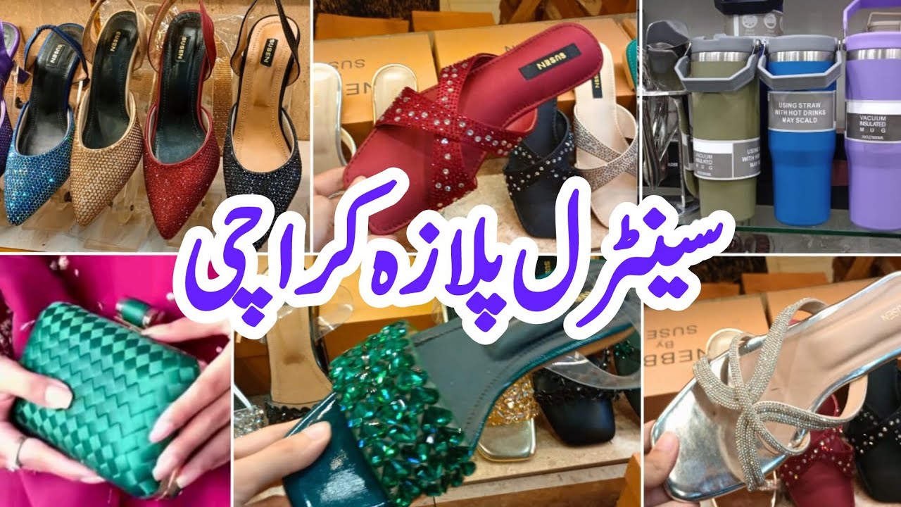 Central Plaza Karachi | Affordable Branded Heels, Handbags & Dresses l Temu Finds | Eshi Vlogs