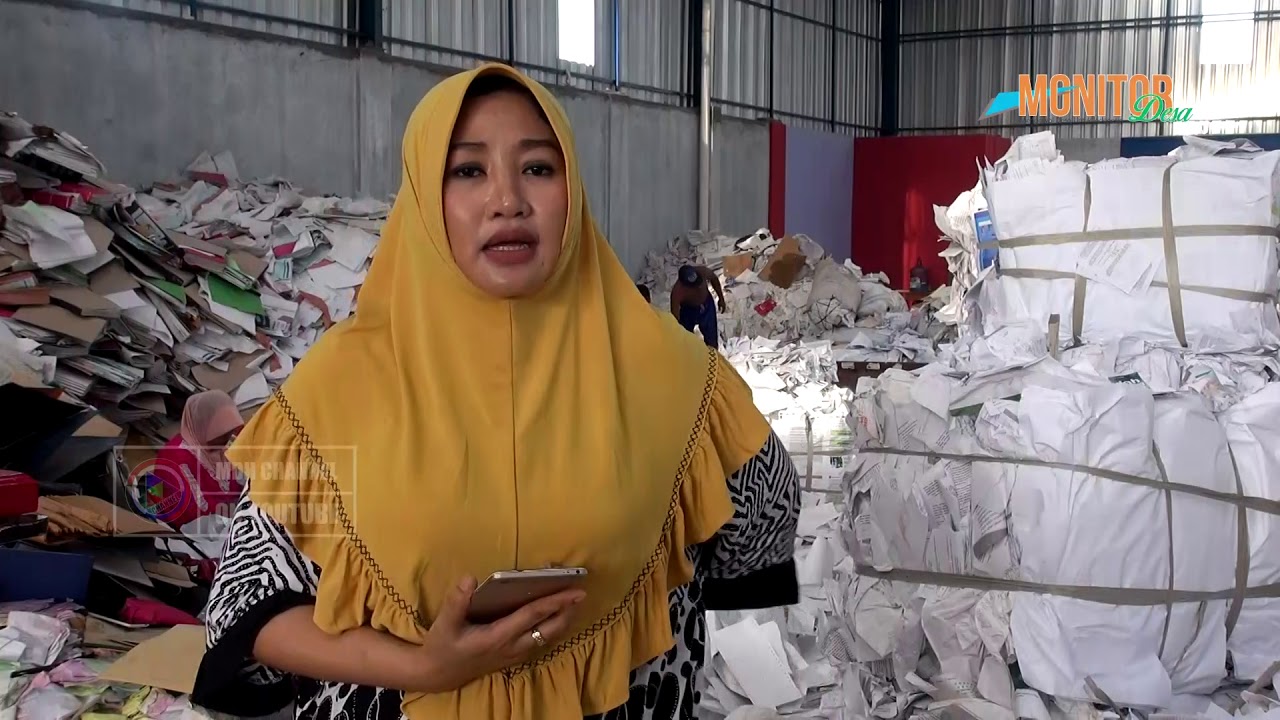 Menilik Usaha Limbah Kertas Pati Milik Keluarga Sapto | Monitor Desa