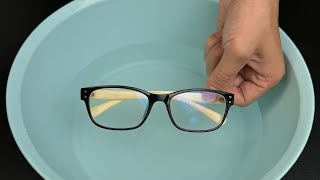 Surprising Glasses Hack: Soak and See the Magic !tips Life Hacks