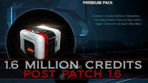 Mass Effect Andromeda: 1.6 mil Expert Packs Post Patch 1.06 (New weapons/Class)