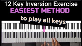 Learn To Play All 12 Keys - Easy Inversion Exercise