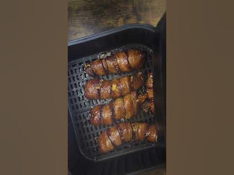 Шаурма с курицей в беконе и чипсами 🌯 | Рецепт для аэрогриля - YouTube