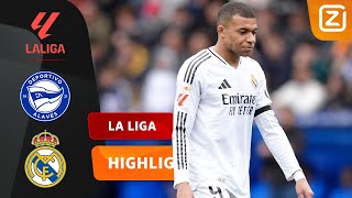 Real Met 10 Man Na Schandalige Overtreding Van Mbappé Alavés Vs Real Madrid La Liga 202425