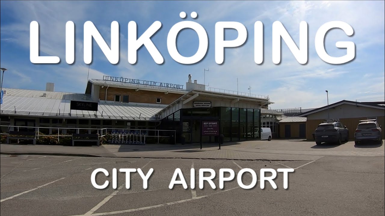 Linköping City Airport. Sweden