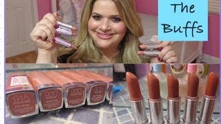Maybelline Color Sensational The Buffs Collection: Review and Swatches