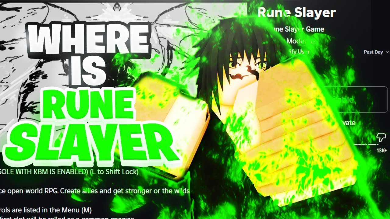 Where Is Rune Slayer Right Now... | Roblox - YouTube