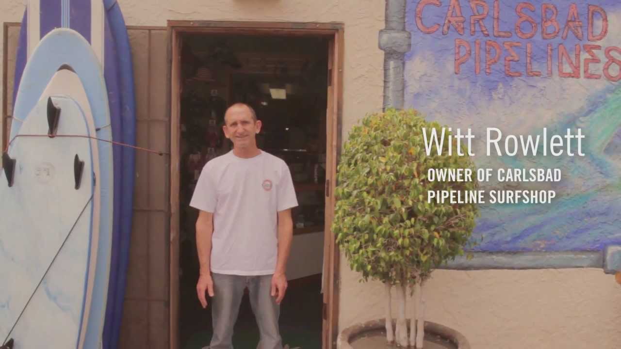 Visit Carlsbad Surf shop owner shares his love for beach town, Carlsbad YouTube