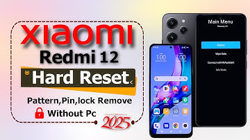 Xiaomi Redmi 12 5G Hard Reset ✅ Xiaomi Redmi 12 HyperOS Pattern/Pin/Password Unlock ✅Without Pc 2025