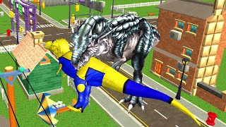 Angry Gorilla City Attack Games-City Rampage Games Android Gameplay | Dinosaur Smash screenshot 4