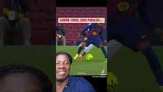 Lamine yamal sous pubalgie😮‍💨#lamineyamal #barca #foot