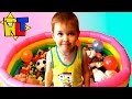 ✨ Веселые Игры в бассейне шариками и игрушками / Funny Games in the pool balls and toys