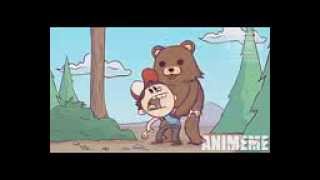 Slenderman Vs Pedobear español :D