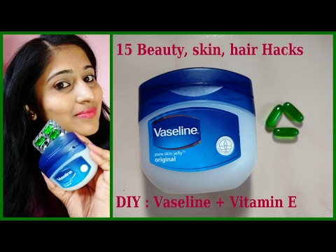 Video Top 15 Beauty, Skin, Hair hacks of Vaseline Plus... - youtube