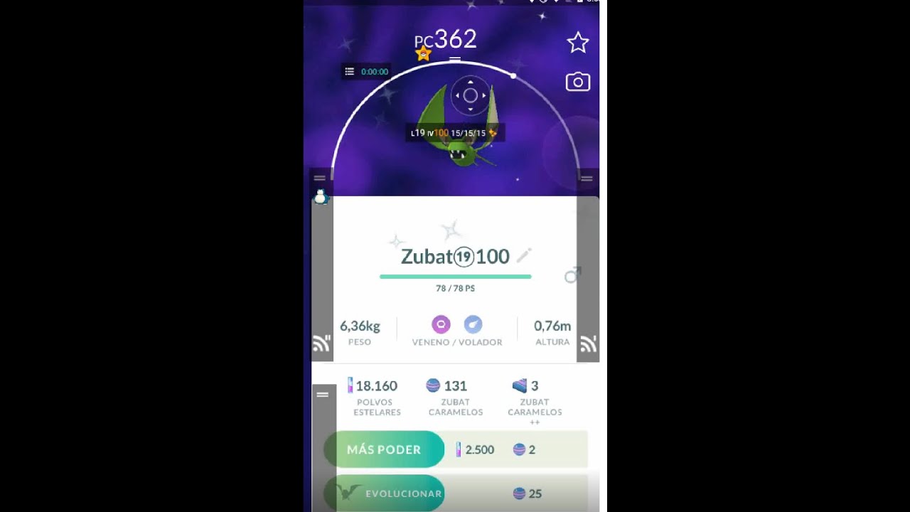 Zubat 100ivs Shiny "Shundo"