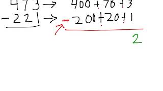 Expanded Form Subtraction