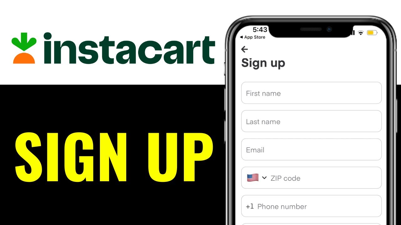 How to Sign Up for Instacart 2026 (Step by Step)