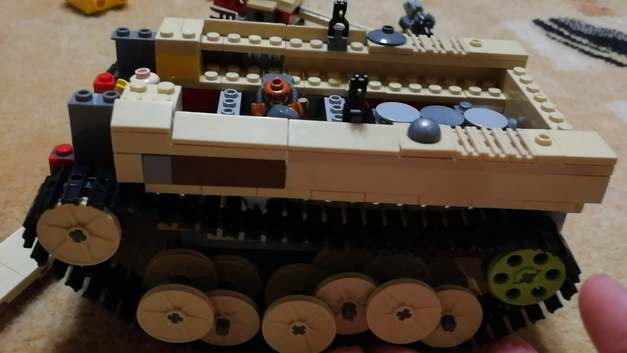 Мой танк из конструктора Kazi