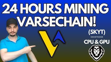 24 HOURS MINING VARSECHAIN RESULTS! CPU & GPU Mining!
