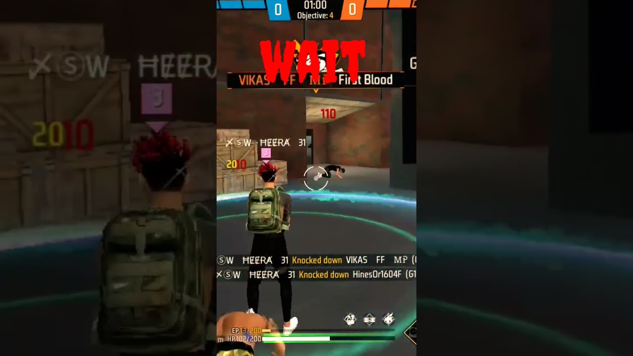 4vs1 situation😱  ! solo vs squard 