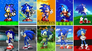 Evolution Of Sonic Victory Poses (1991-2021)