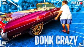 HAITIAN LADY SEES THE DONKS ON BIG GOLD WHEELS AND GOES WILD