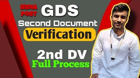 Gds Second Document Verification 2024. Don