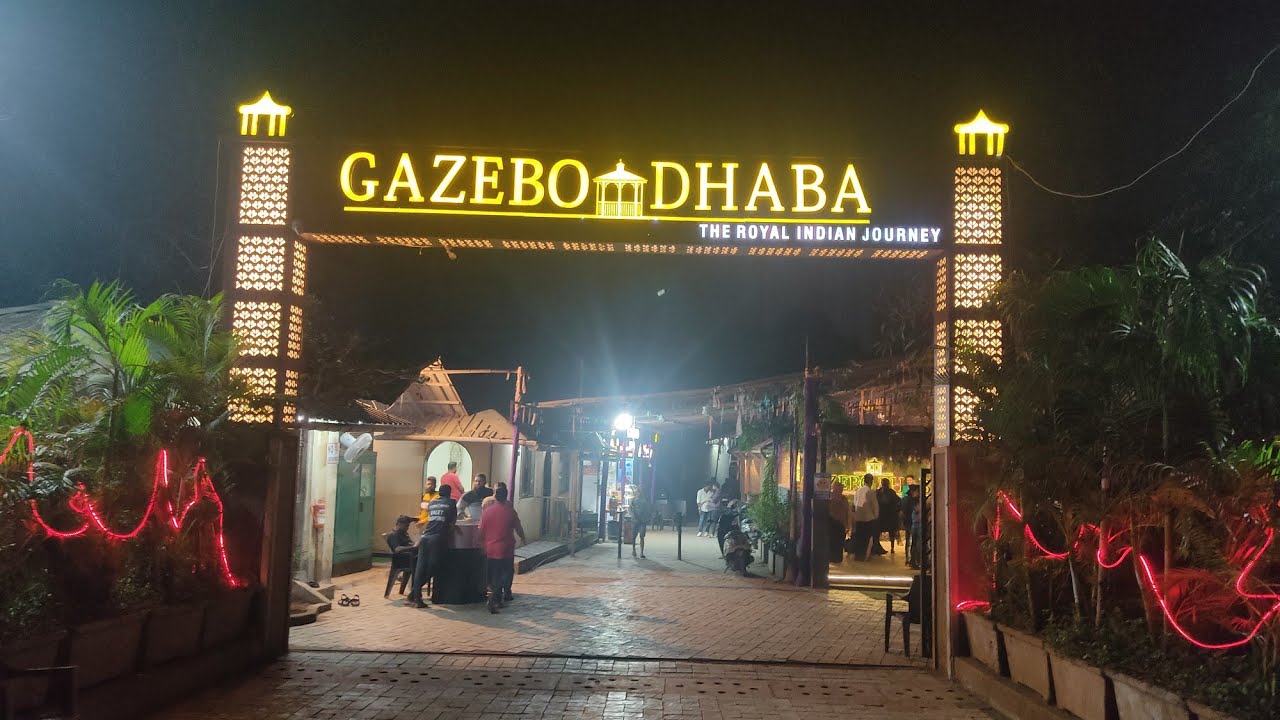 Gazebo Dhaba The Royal Indian Journey gazebo restaurant YouTube
