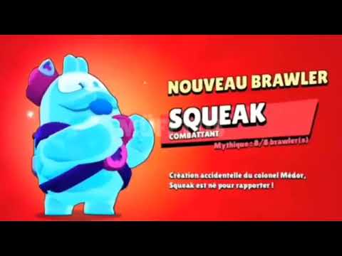 Squeak Çıkma Anı Brawl Stars