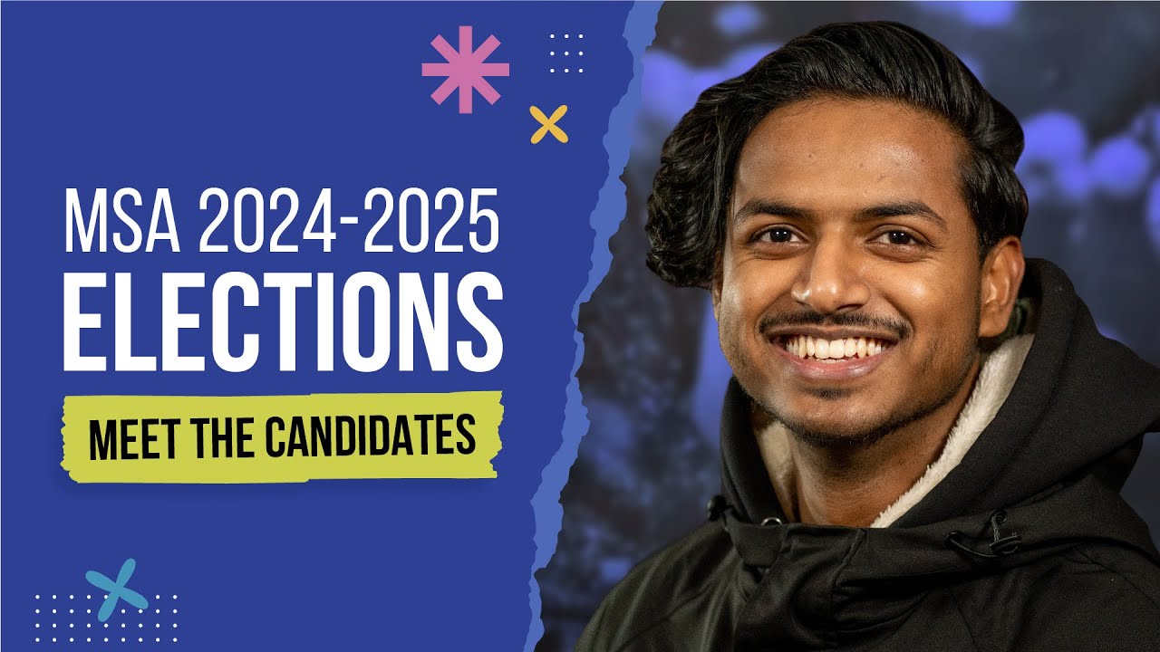 MSA Elections 2024-2025 Candidates: Aslam Alam Momin - YouTube