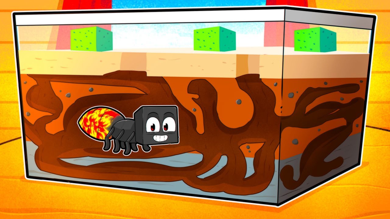 Жизнь муравей в Майнкрафт!