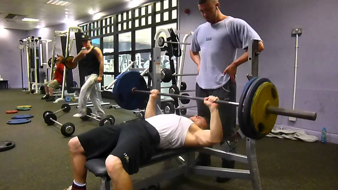 luke george bench 130kg