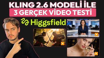 Yapay Zeka Video Üretimi Tamamen Değişti: Kling 2.6 Audio ile 3 Gerçek Test