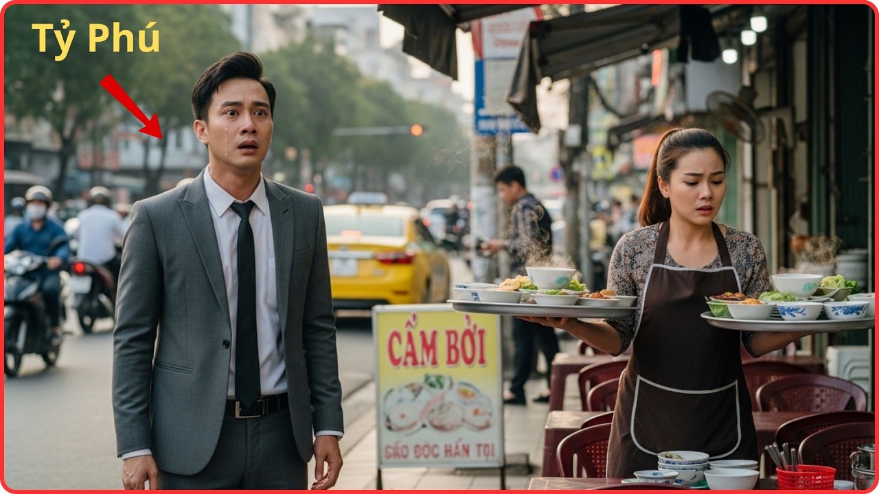 Tỷ Phú Gặp Vợ Cũ Bán Cơm Bụi Ven Đường, Anh Chấn Động Không Nói Nên Lời Khi Cậu Bé Đưa Ra Bức ảNh Cũ