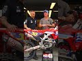 "What has evolved as far his engine package from last year at #Supercross?" Shimoda's #Honda CRF250R