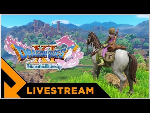 Level Up streamer Dragon Quest XI: Echoes of an Elusive Age